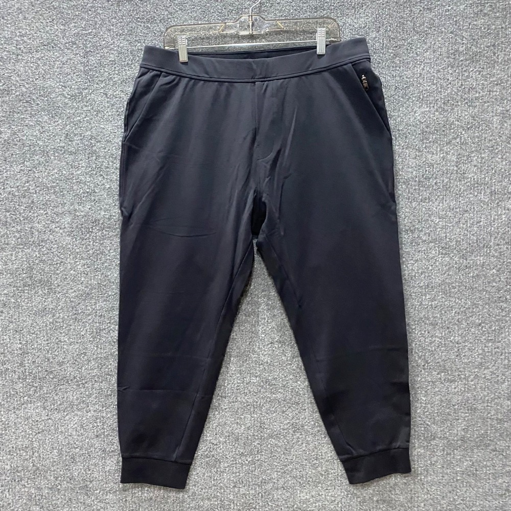 Public Rec All Day Every Day Jogger Mens 36x28 Black Tapered Stretch Pants